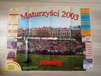 Plakat Maturzyści 2003, Nowiny, Rzeszów