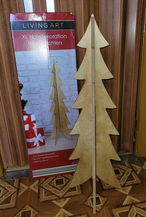 Choinka drewniana dużą 85cm