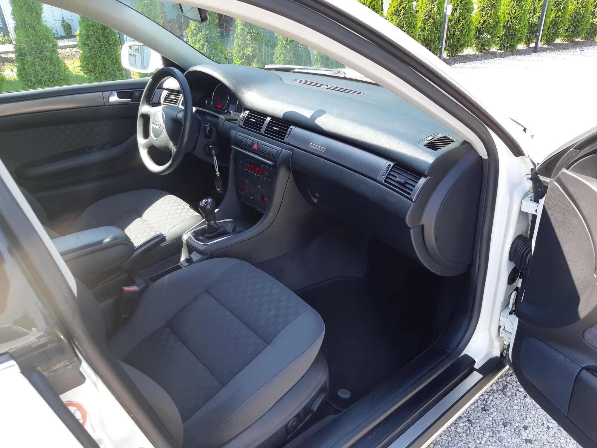 Audi A6 C5 Lift 2,4 V6 Manual Biała  Sedan Opłacona Zamiana Klima Alu