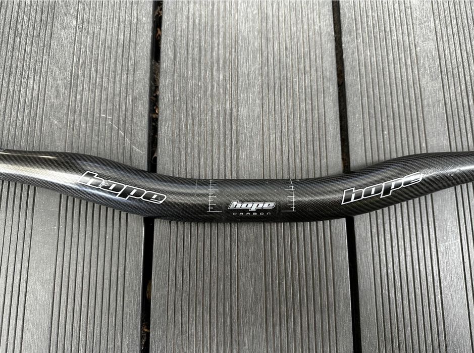 Kierownica karbonowa hope dobry stan 760mm 31.8