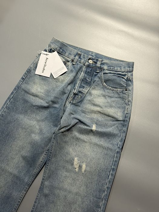 Джинсы Acne Studios flared jeans акне студио клеш широкие opium