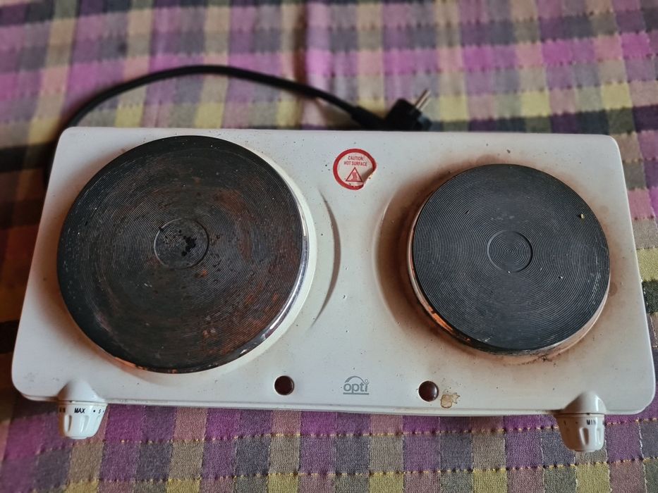 Kuchenka elektryczna dwupalnikowa przenośna