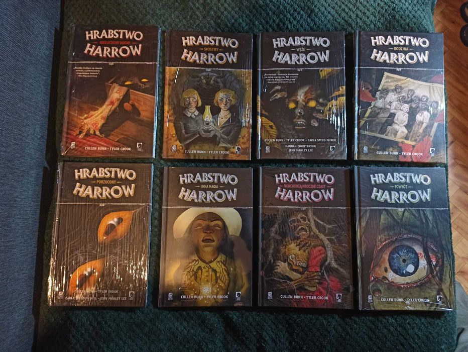 Hrabstwo Harrow - tomy 1 - 8 - Kompletny zestaw, nowy