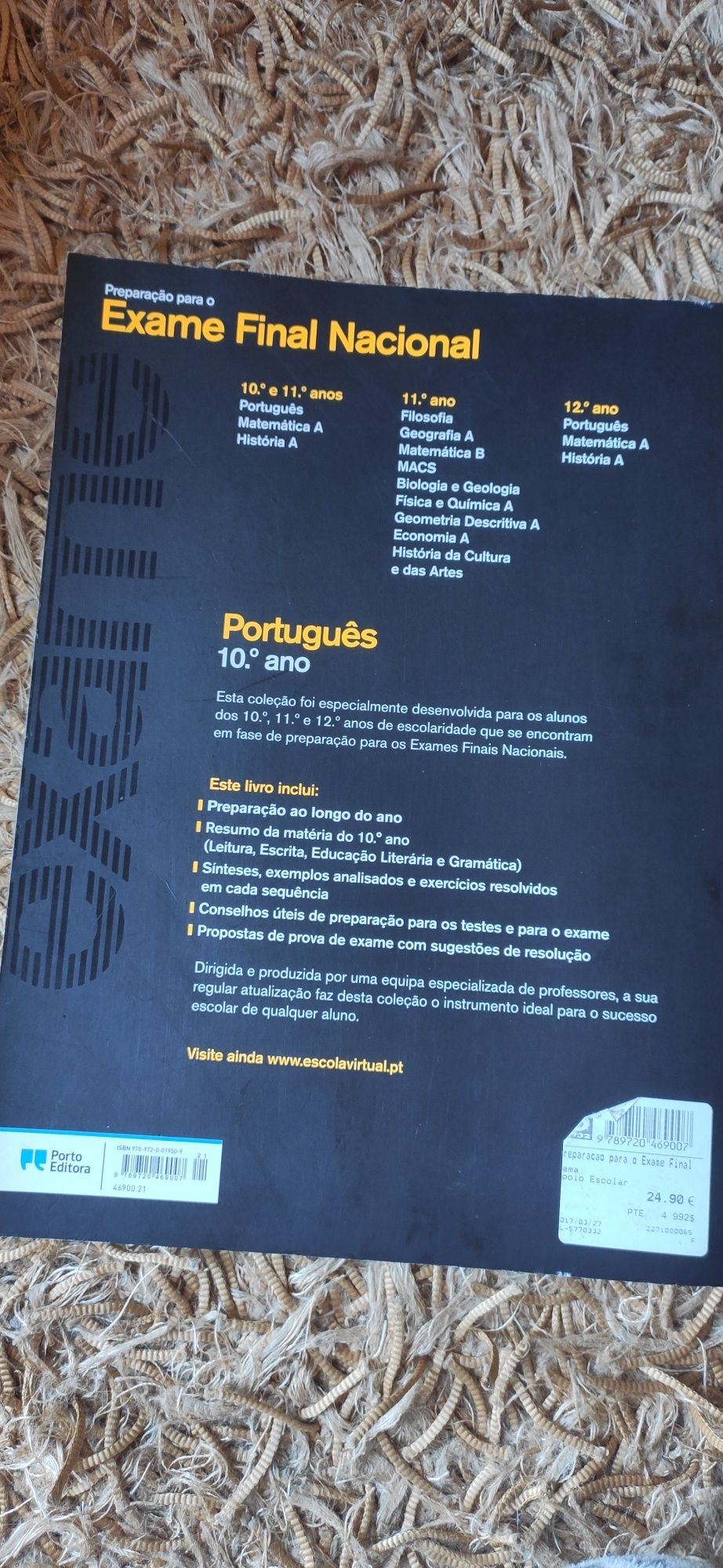 Livro de apoio de Físico química A 10.° Português 10° ano