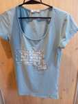 T-shirt jasno niebieski HDM
