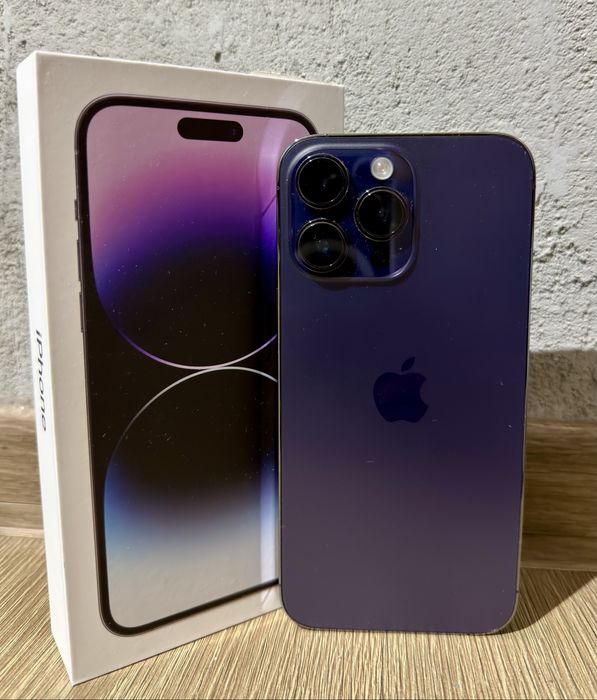 Apple Iphone 14 pro max purple 128gb 120hz