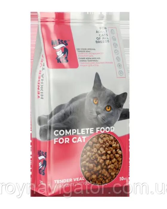 Корм для котів сухий