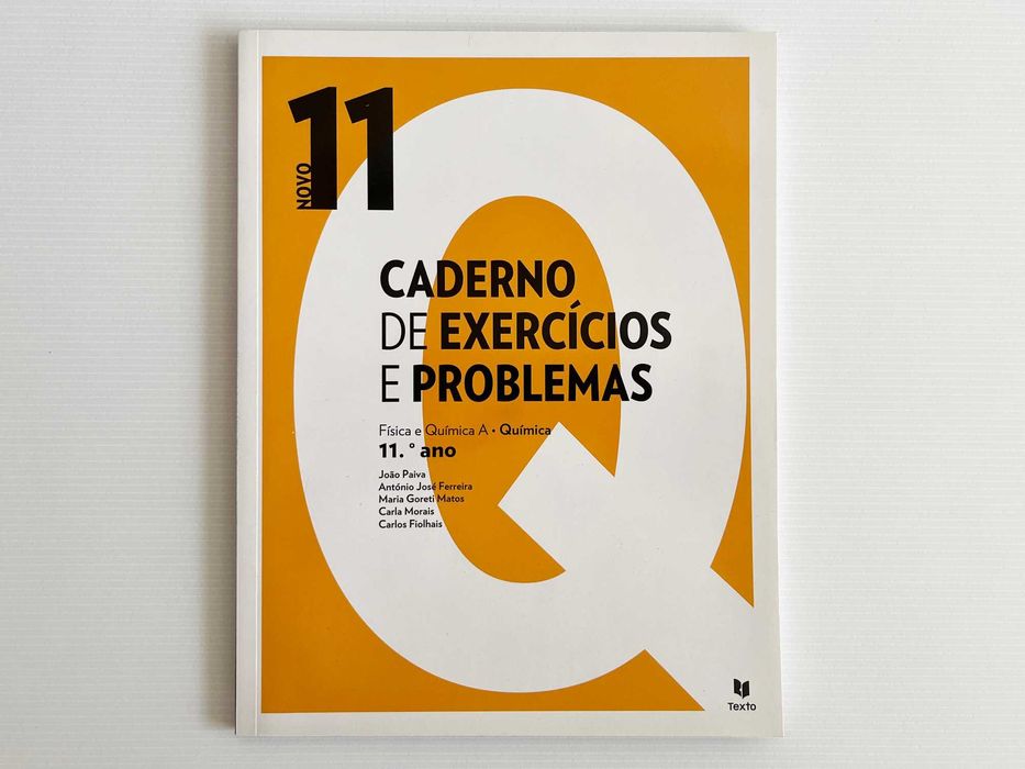 Novo 11Q Caderno de Exercícios e Problemas Química A 11º Ano