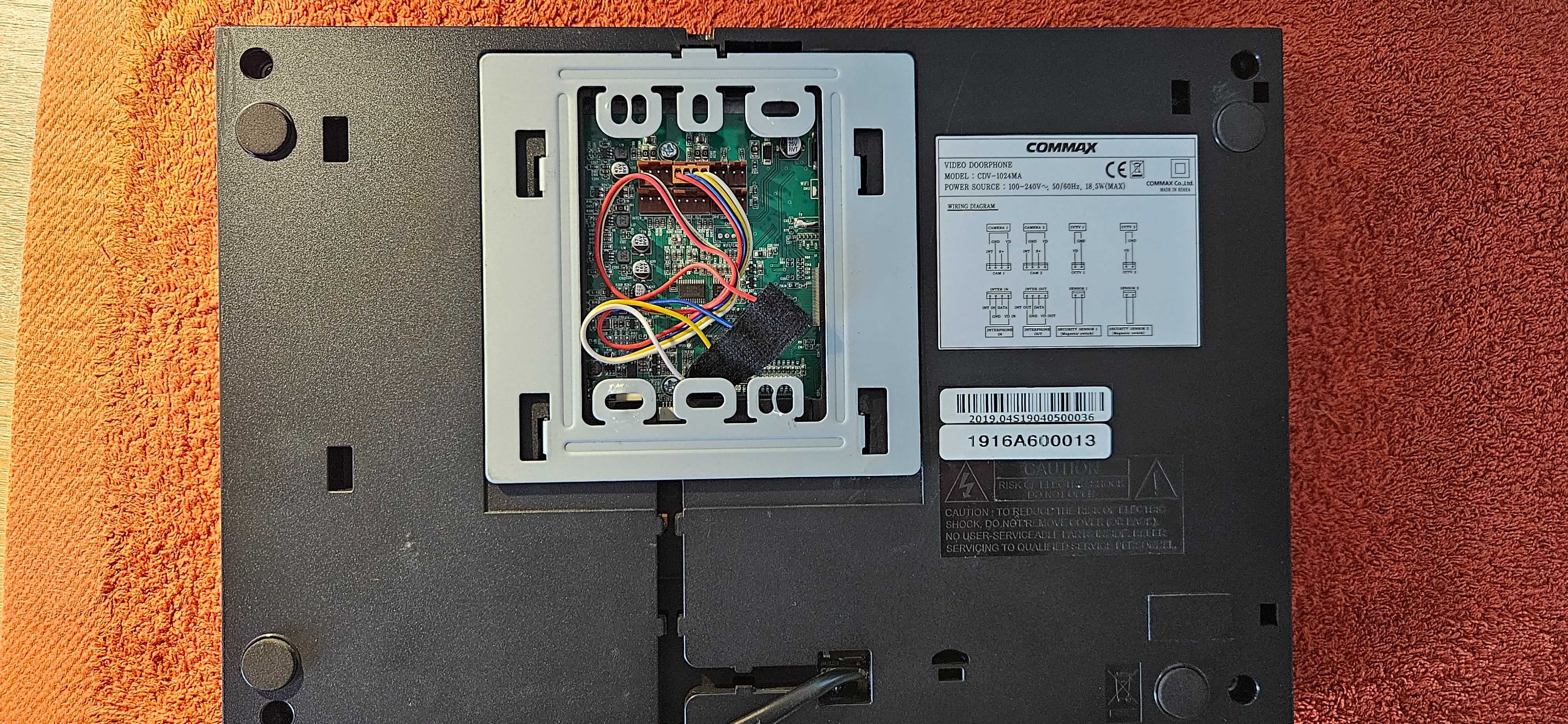 CDV-1024MA monitor 10" COMMAX bdb