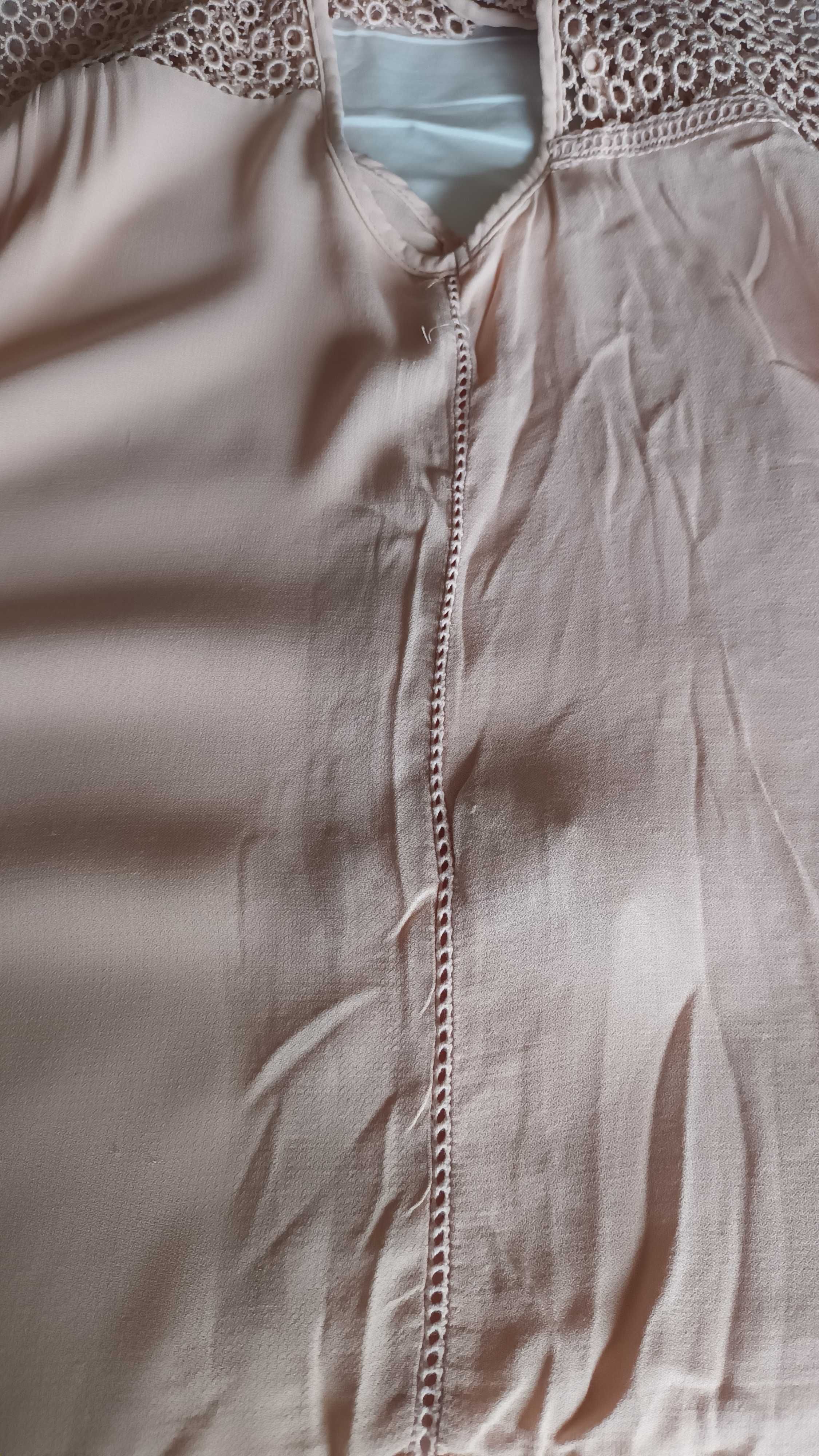 Blusa da Zara com renda