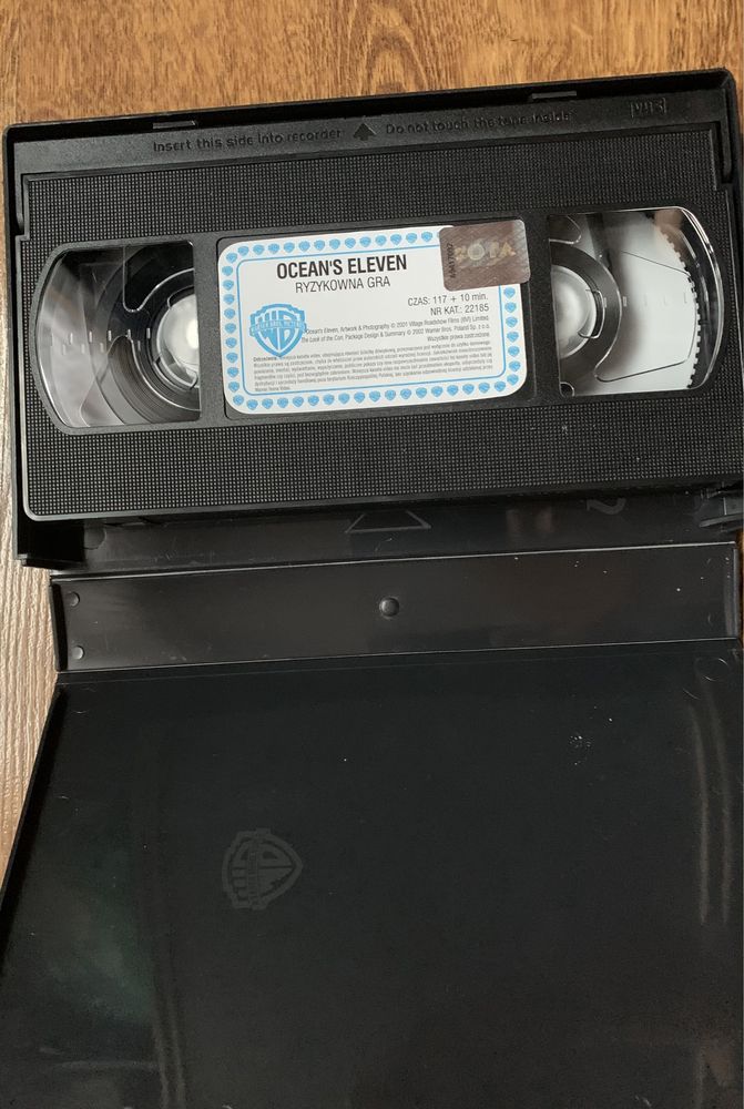 Ocean's Eleven Ryzykowna Gra kaseta VHS klasyk
