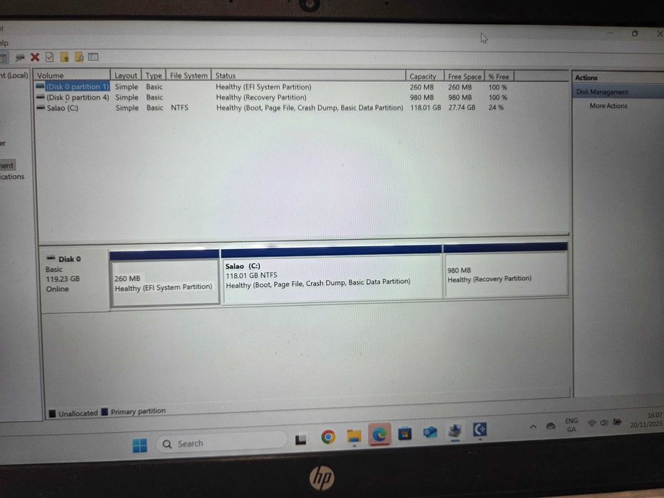 Laptop HP Pavilon Core i3 8th Gen