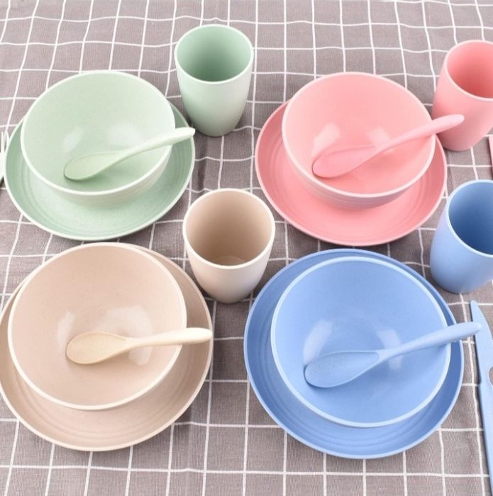 Zestaw obiadowy wielokrotnego użytku