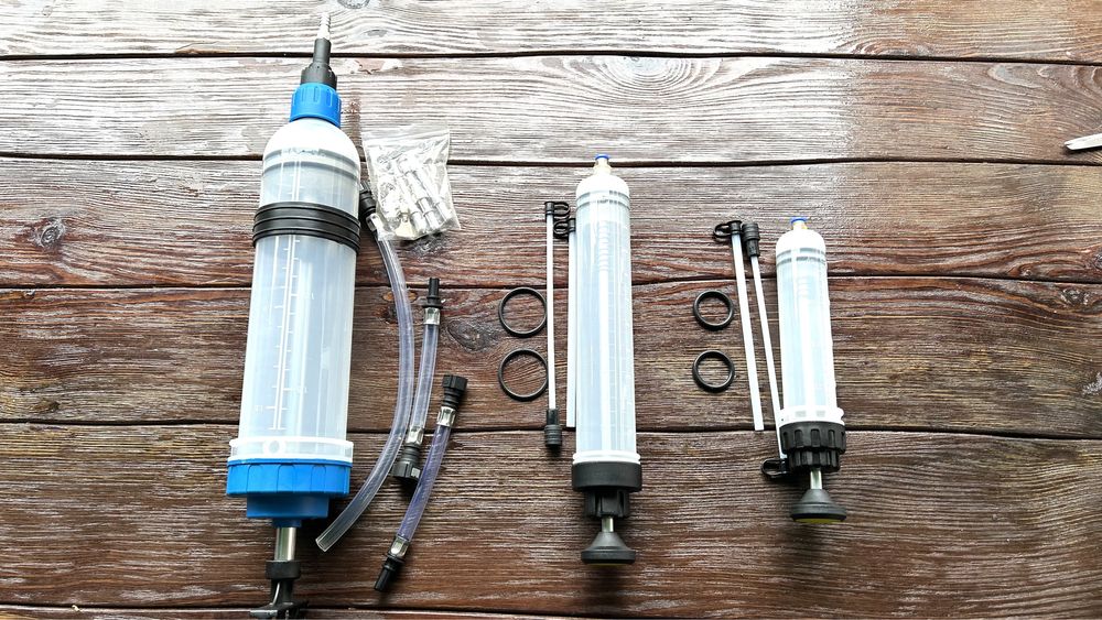 Шприц автомобильный 500 мл или 200 мл экстрактор