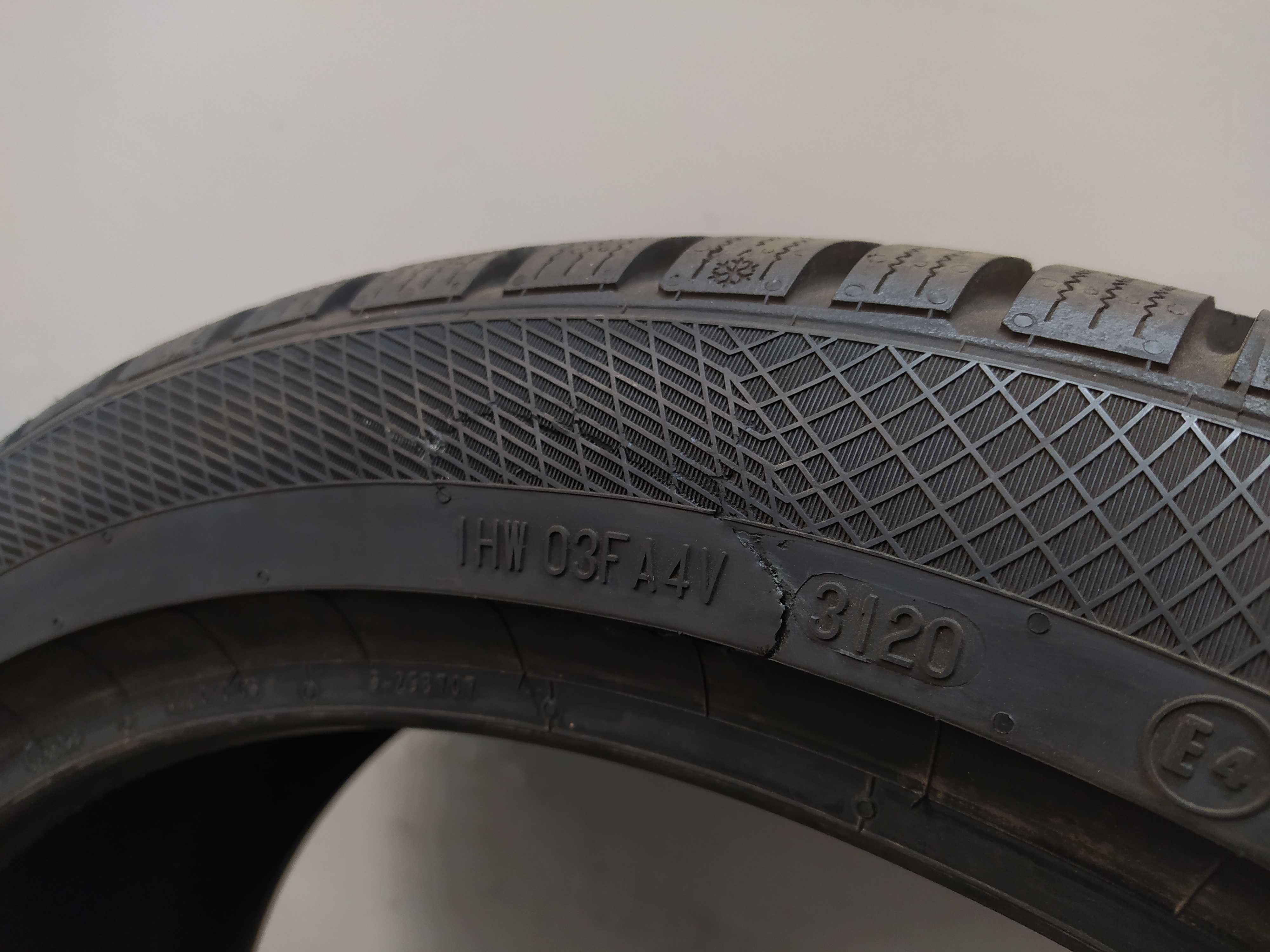 2x215/45R20 Continental WinterContact TS850P, 2020 rok, bieżnik 8,9mm