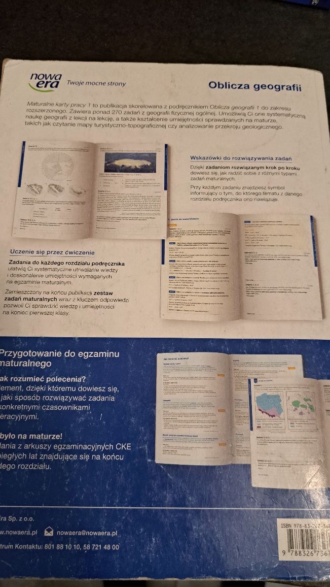 Maturalne karty pracy 1 geografia