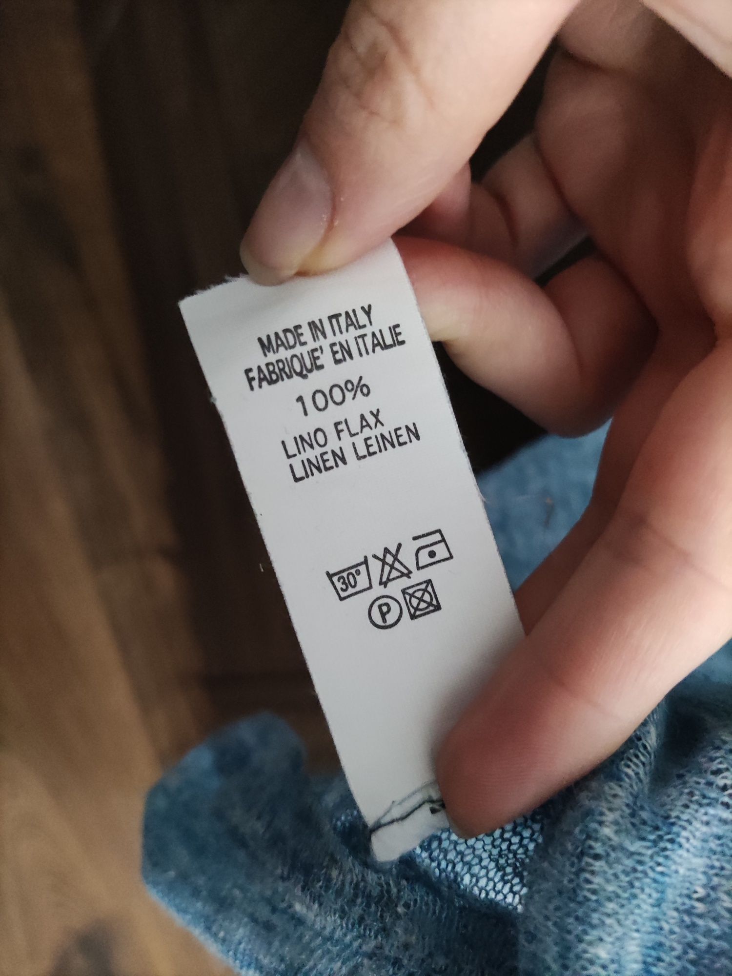 Koszulka damska niebieska prześwitująca