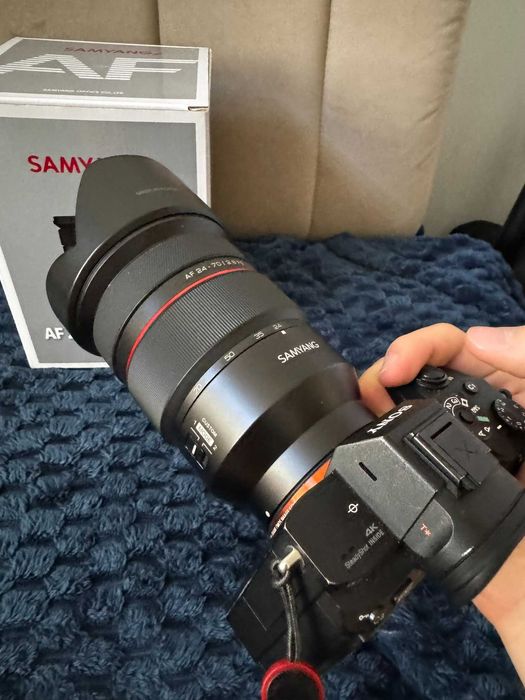 Zestaw sony a7 iv + samyang 24-70 f2.8