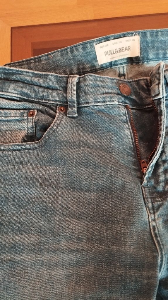 Spodnie męskie jeansy Pull&Bear rozmiar EUR 38