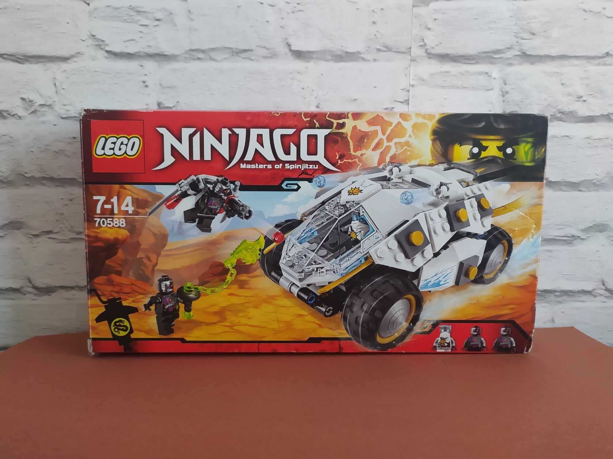 Samochód tytanowego ninja, LEGO® NINJAGO®