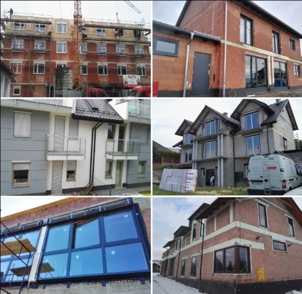 Okno PCV 146,5x146,5 150x150 białe RU na wymiar cała Polska