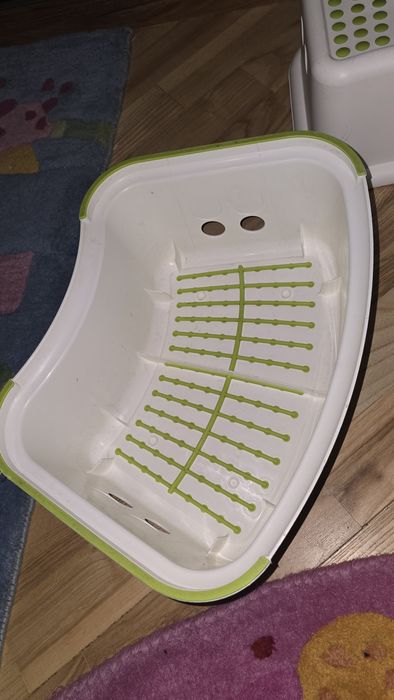 Podest łazienkowy x2szt i deska toaletowa dziecięca IKEA seria zielona