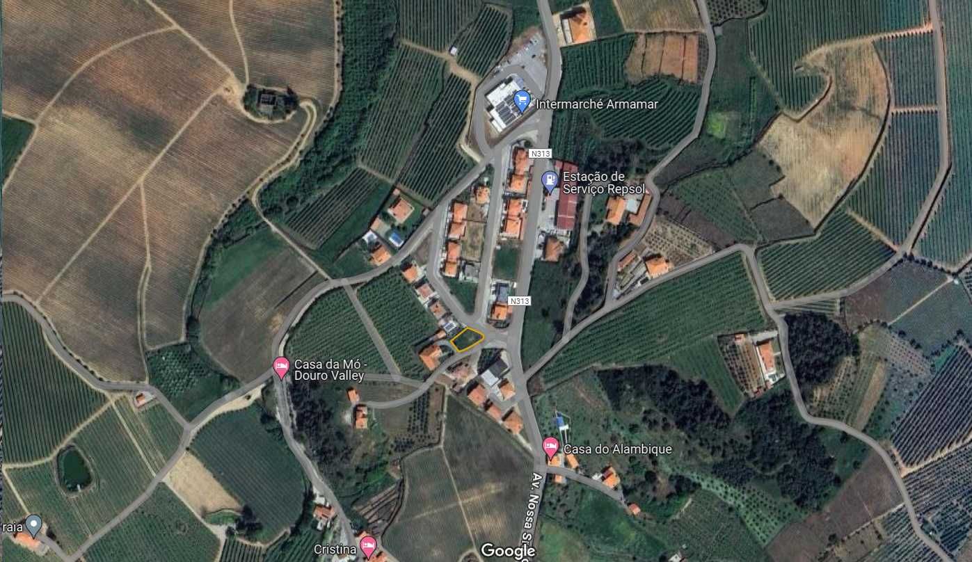 Terreno de 512m² em Armamar com Projeto Aprovado