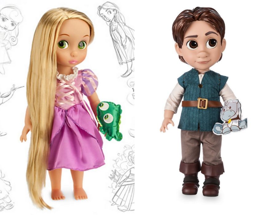 Куклы Дисней Рапунцель, Покахонтас, Динь, Ариель, Мерида Лялька Дісней