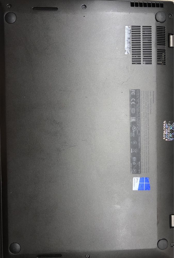 Ноубук lenovo x1 carbon core i7 8gb ssd 128gb