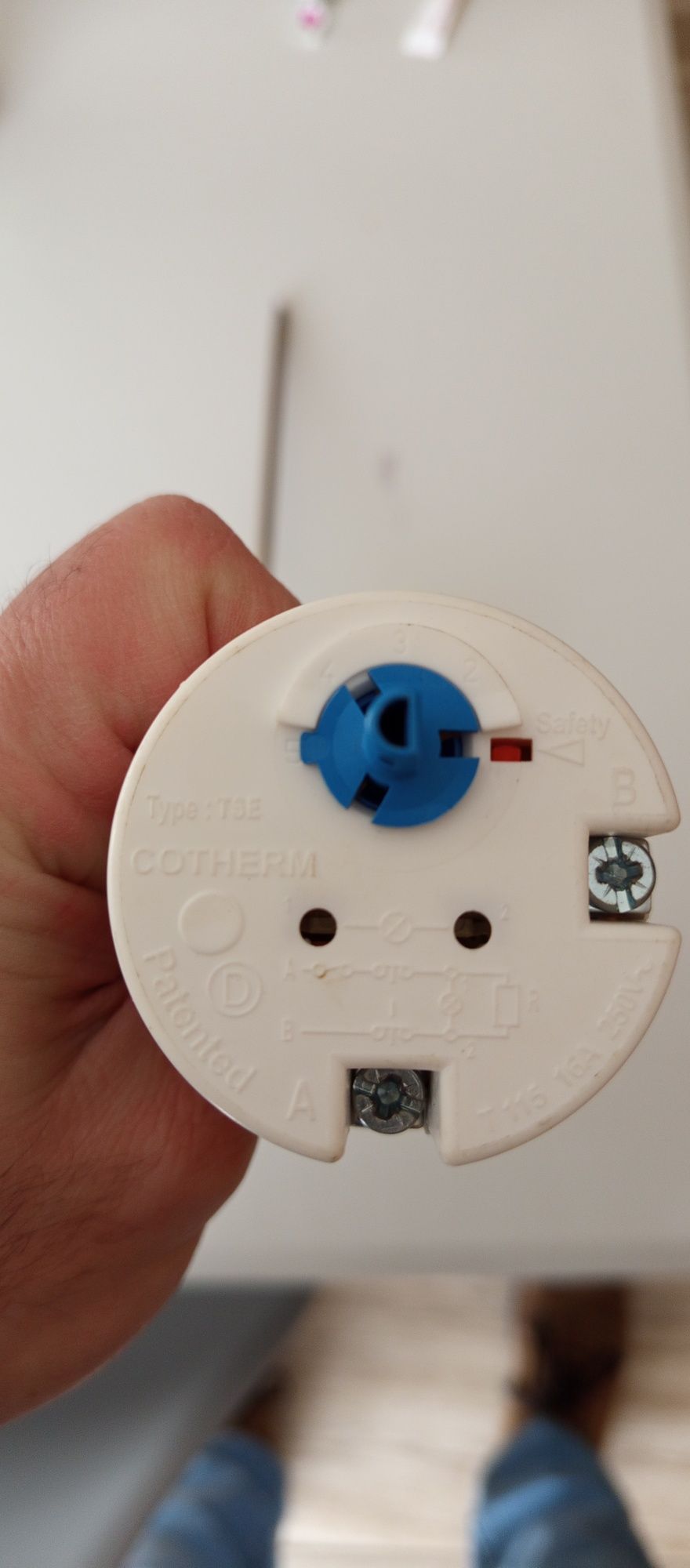 Termostato cilindro termoacumulador