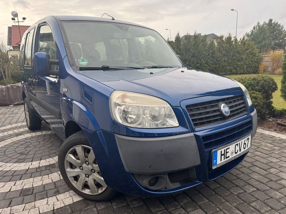 Fiat Doblo LIFT 1,4 Benz 77 kucy Klima BEZWYPADKOWY Niemcy LIFT