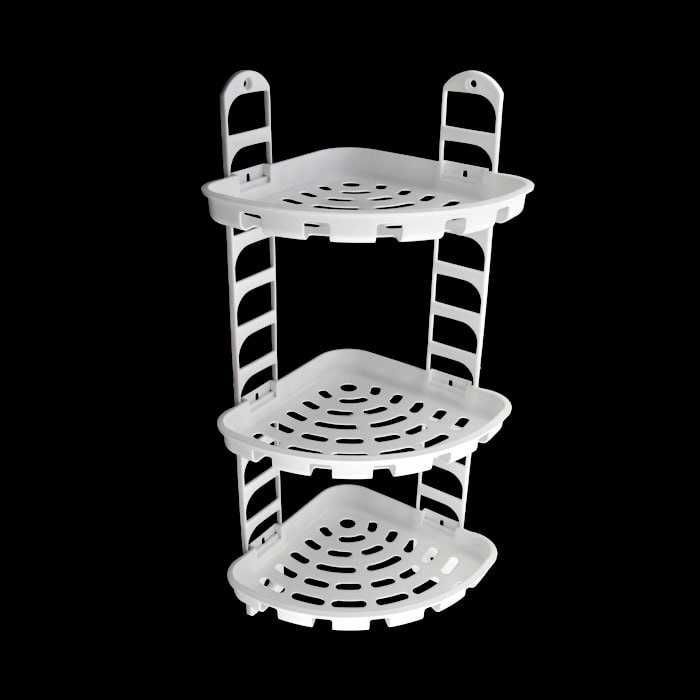 Пластикові полиці для ванної