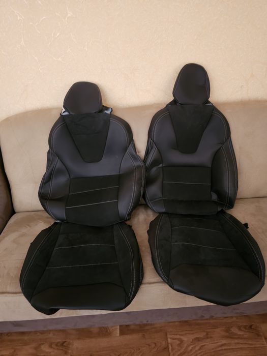 Преміум-чохли для сидінь Tesla Model X (з 2015 р.) - серія Leather Sty