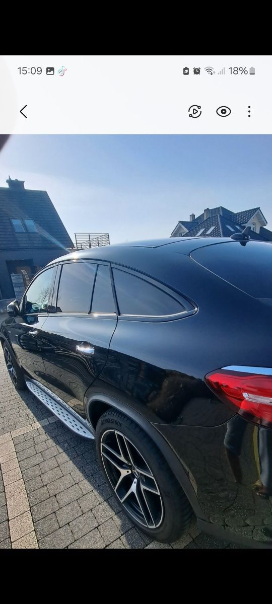 Mercedes GLE Coupe 43 AMG bezwypadkowy Bogata wersja