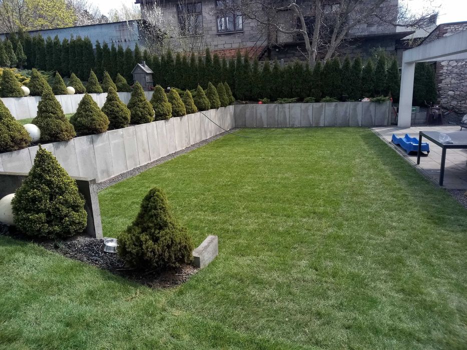 Trawa z rolki, trawa rolowana, zakładanie trawników