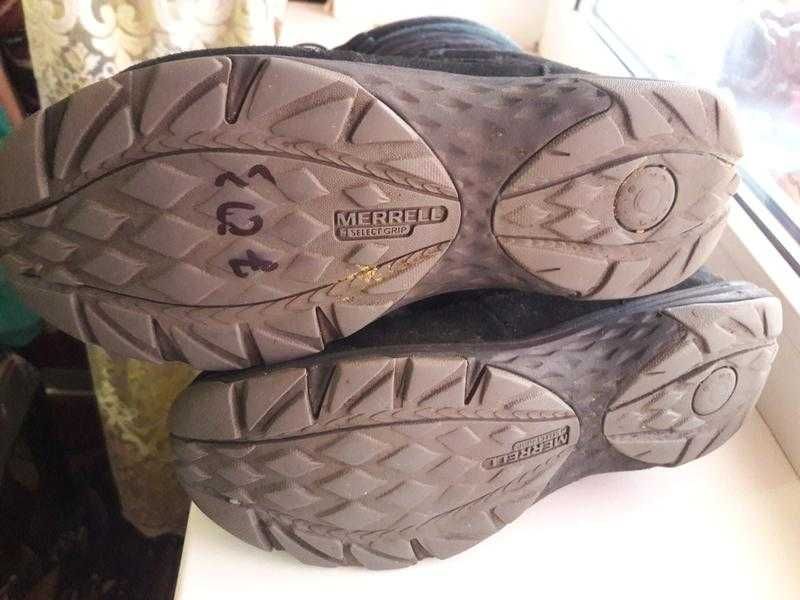 Женские полусапожки кожа-замш merrell . весна -зима-осень