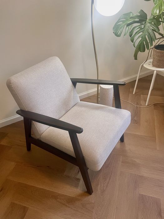 Fotel Ekenaset beżowy