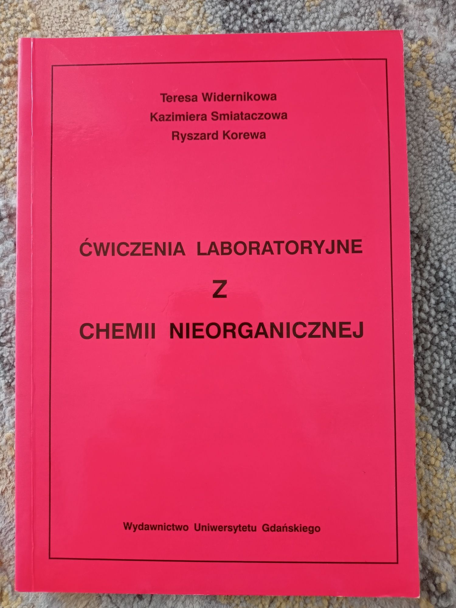 Ćwiczenia laboratoryjne z chemii nieorganicznej