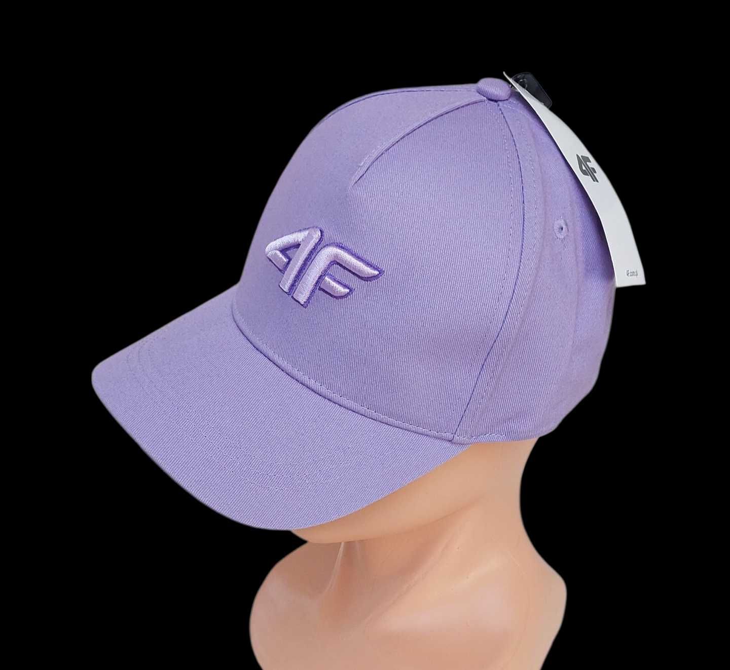 Fioletowa czapka 4F z wyszywanym logo , R. UNI
