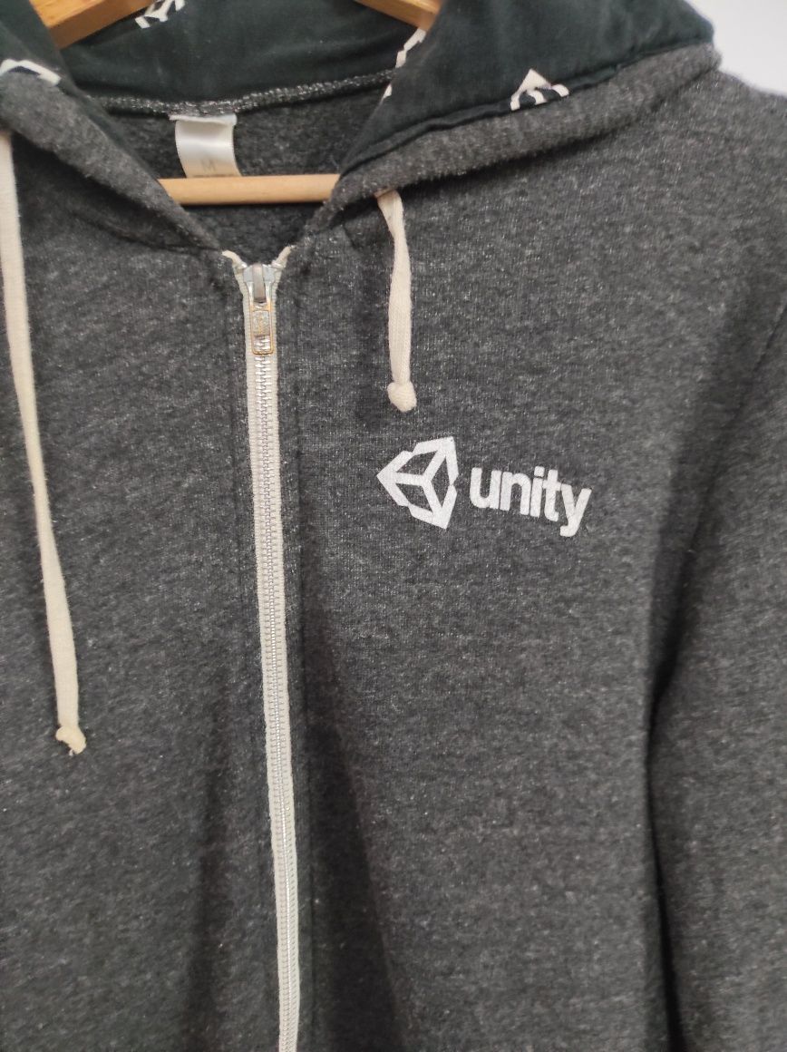 Bluza programisty M z logo Unity