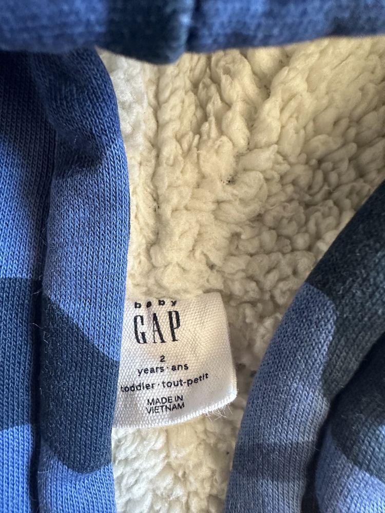 Bluza GAP ocieplana dziecięca chłopak