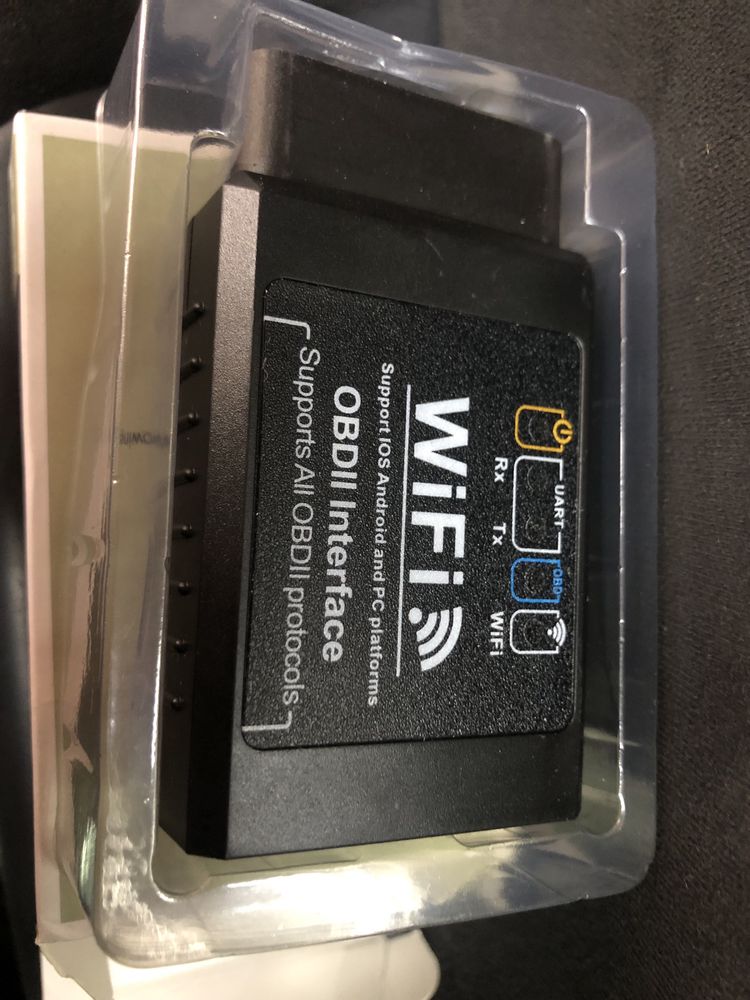 Сканер для діагностики OBD2 ELM327 WI-FI, діагностичний адаптер