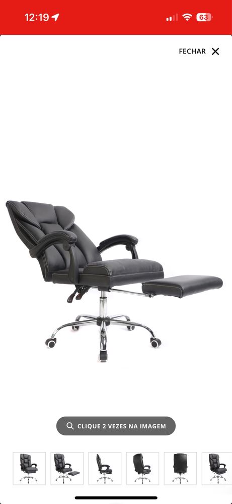Cadeira executiva MITSAI