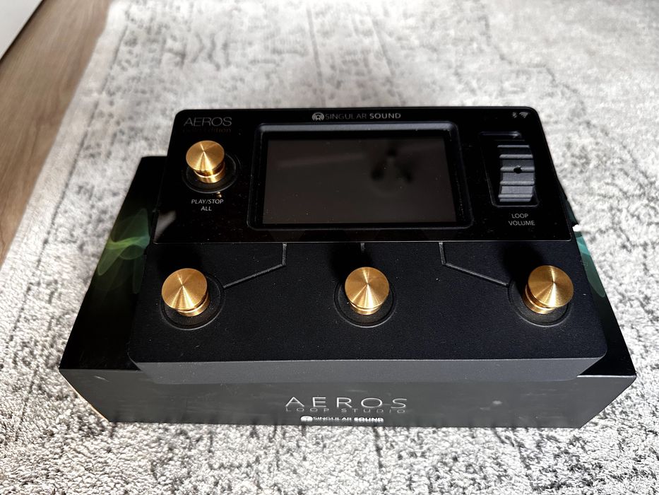 Loop Pedal Aeros Loop Studio Gold