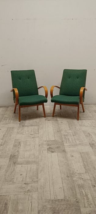 fotele fotel art deco vintage lata 60-te design
