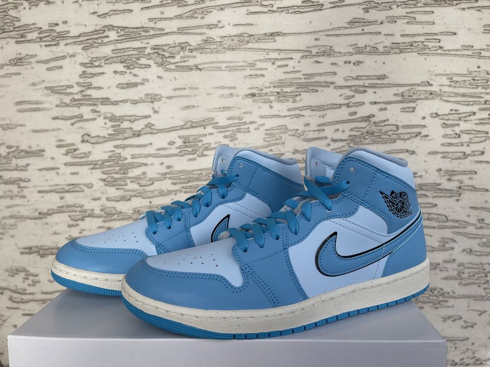 Air Jordan 1 Mid SE Ice Blue 44.5 *NOWE*