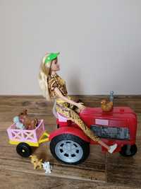 Barbie Matell plus ciągnik ,zwierzęta
