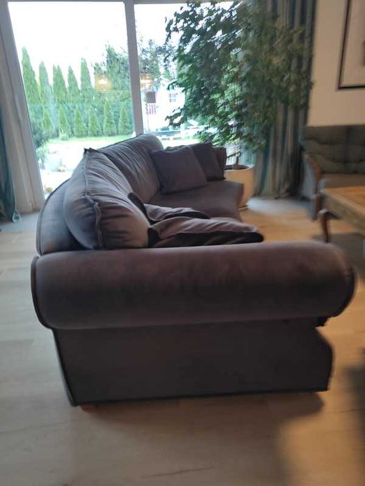 Sofa 2,7x1,1m + fotel 1,2x1