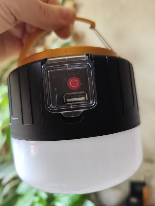 Лампа аккумуляторная светодиодная автономное освещение с пультом ДУ