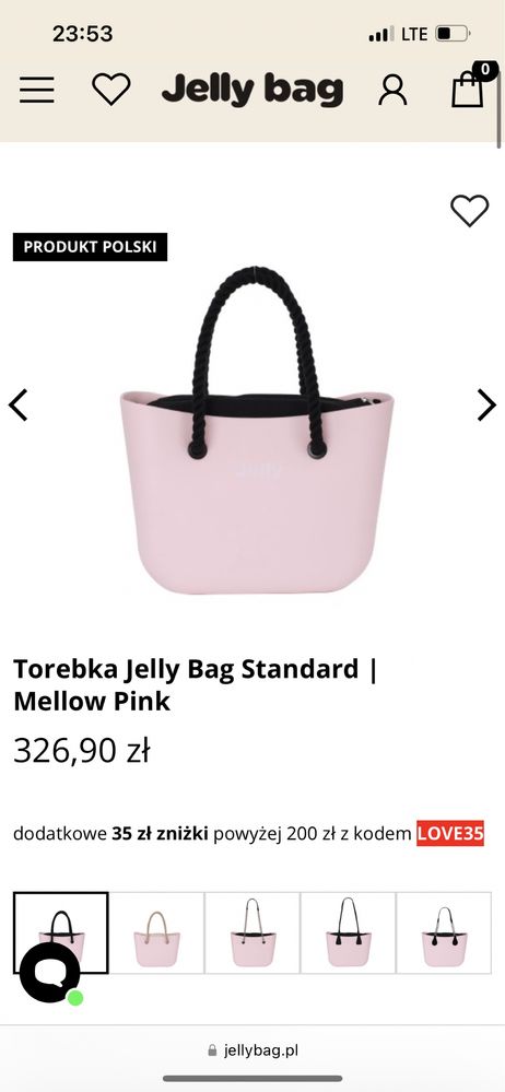 Torba O bag jelly